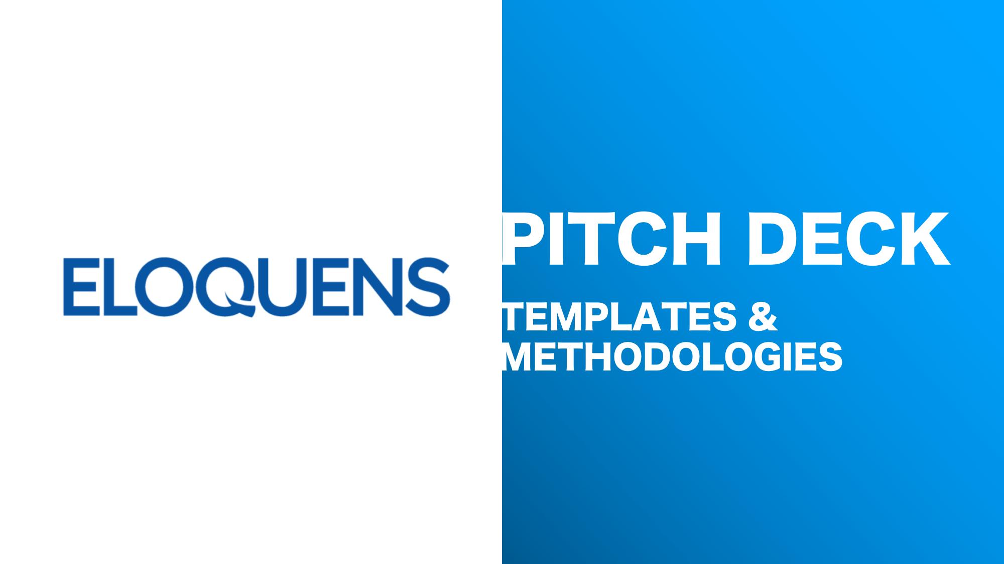 Pitch Deck Templates for Startups Instant Downloads Eloquens