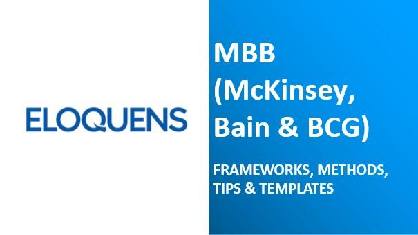 MBB (McKinsey, Bain & BCG) Framework Templates - Eloquens